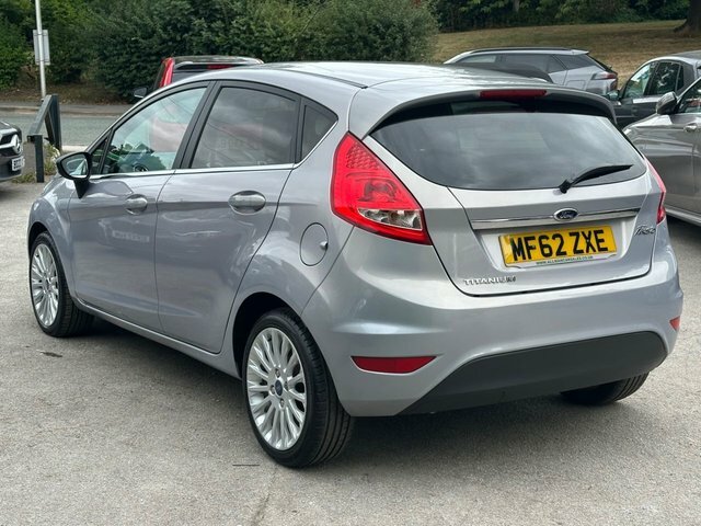 Ford Fiesta 1.4 Titanium Hatchback 130 Gkm Silver #6