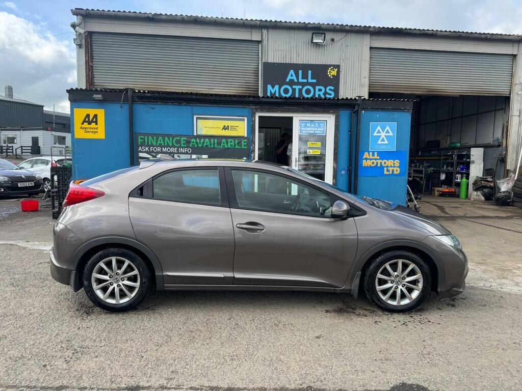 Honda Civic 1.8 I-vtec Es Euro 5 Brown #6