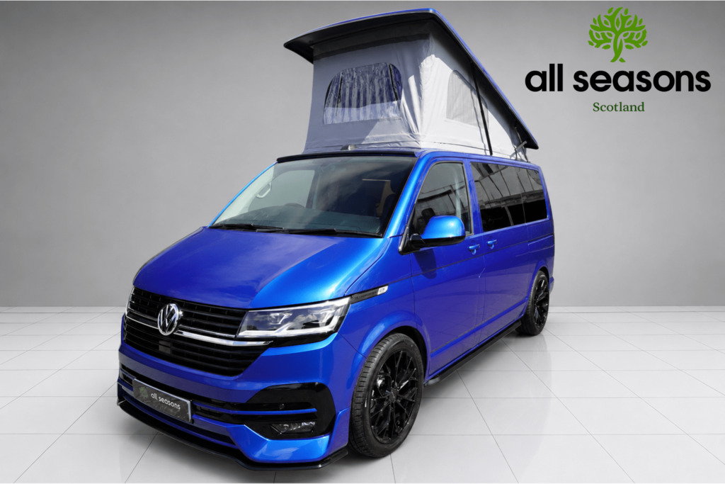 Volkswagen Campervan Stunning Swb, All Seasons Campervan Blue