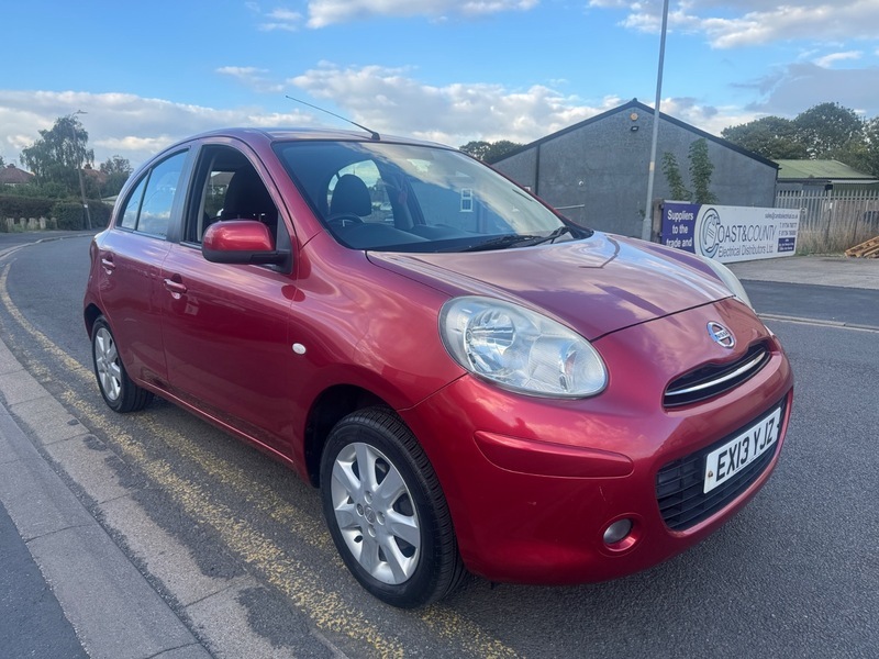 Nissan Micra Acenta Red #2