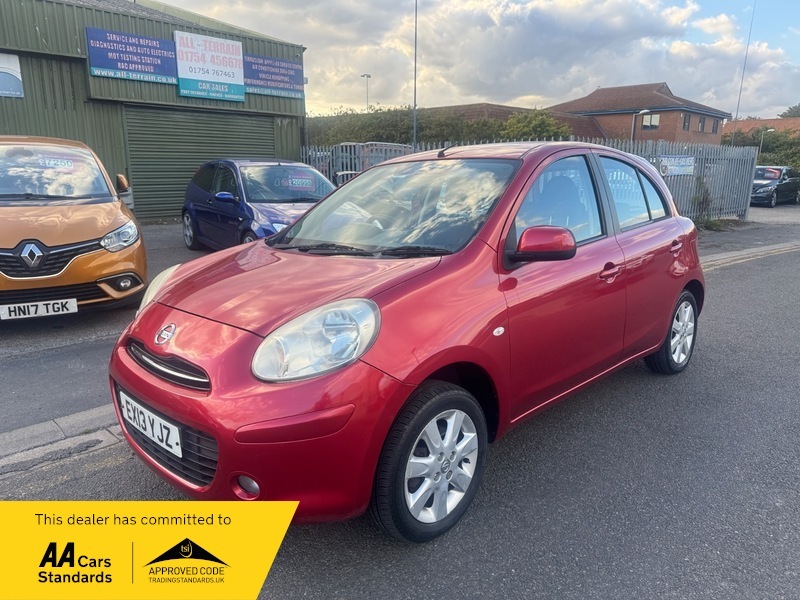 Nissan Micra Acenta Red