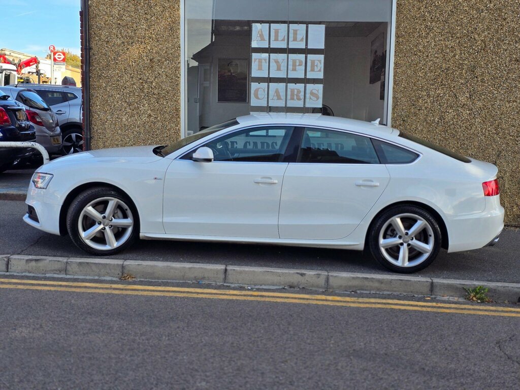 Audi A5 2.0 Tfsi Black Black #13