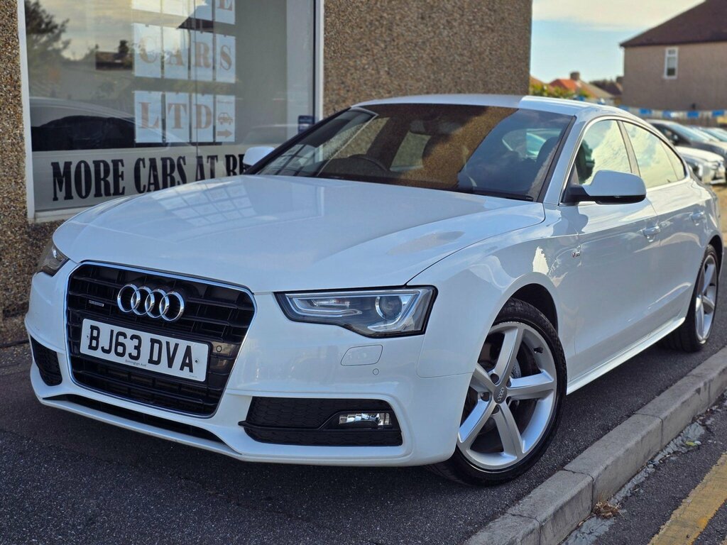 Audi A5 2.0 Tfsi S Line Sportback S Tronic Quattro Euro 5 White #5