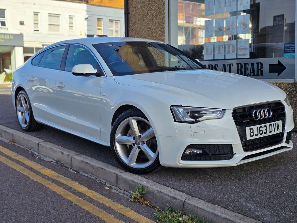 Audi A5 2.0 Tfsi S Line Sportback S Tronic Quattro Euro 5 White #2