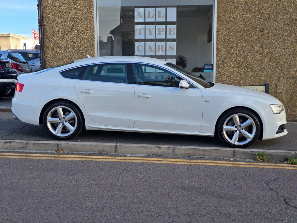 Audi A5 2.0 Tfsi Black Black #11