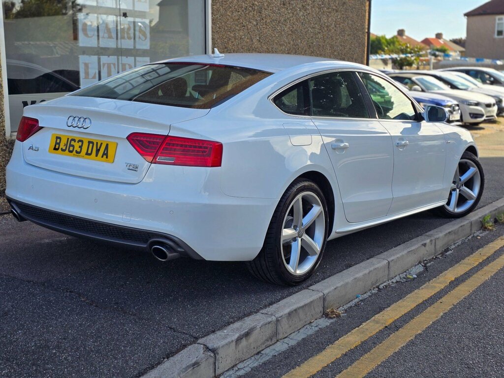 Audi A5 2.0 Tfsi Black Black #10