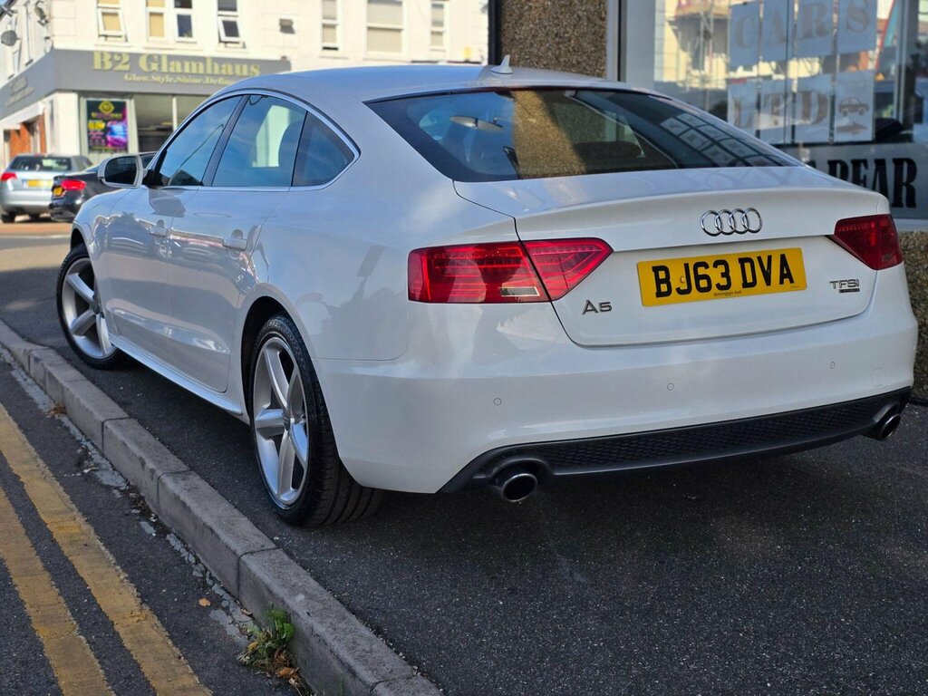 Audi A5 2.0 Tfsi Black Black #14