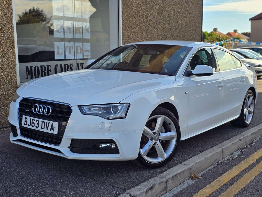 Audi A5 2.0 Tfsi S Line Sportback S Tronic Quattro Euro 5 White #6