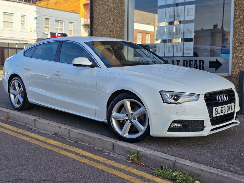 Audi A5 2.0 Tfsi S Line Sportback S Tronic Quattro Euro 5 White #3