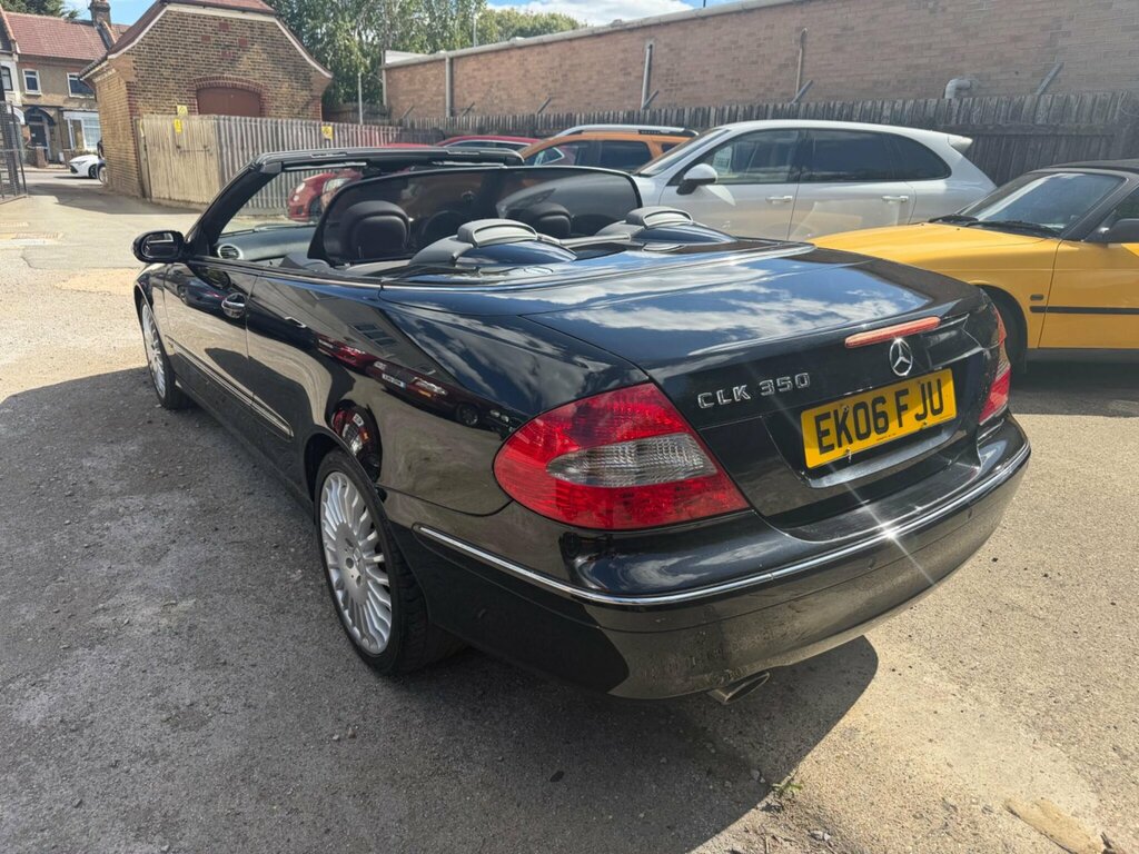 Mercedes-Benz CLK 3.5 Clk350 Avantgarde Cabriolet 7G-tronic Black #3