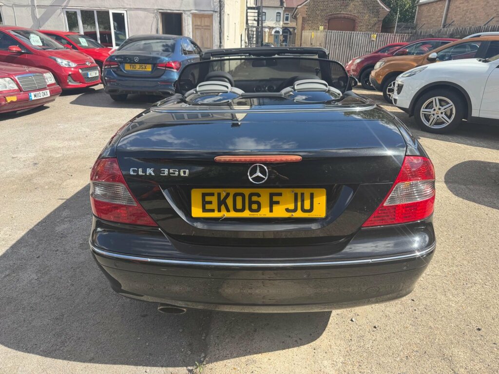 Mercedes-Benz CLK 3.5 Clk350 Avantgarde Cabriolet 7G-tronic Black #4