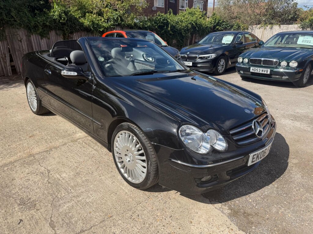 Mercedes-Benz CLK 3.5 Clk350 Avantgarde Cabriolet 7G-tronic Black #6