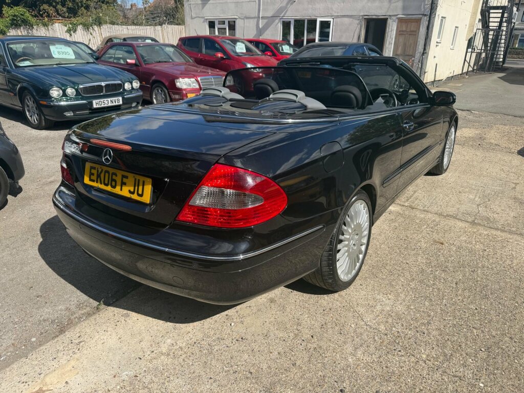 Mercedes-Benz CLK 3.5 Clk350 Avantgarde Cabriolet 7G-tronic Black #5