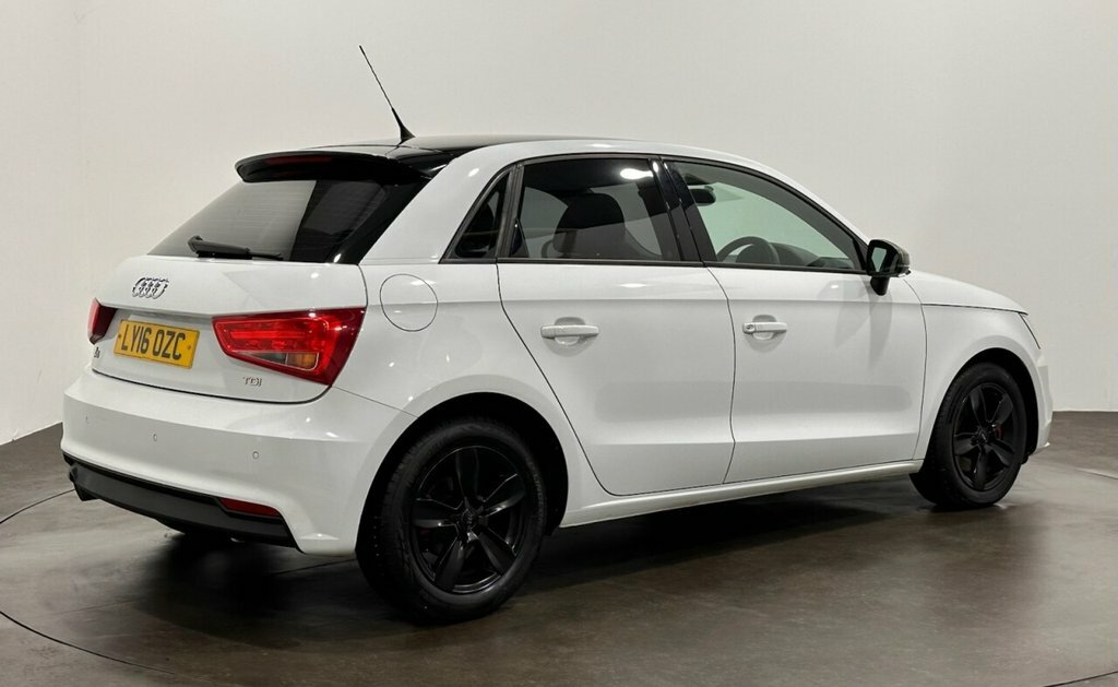 Audi A1 Hatchback LY16OZC White #3