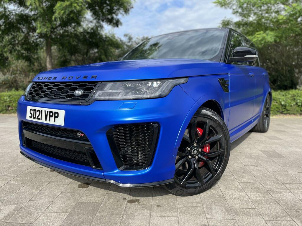 Land Rover Range Rover Sport 5.0 P575 V8 Svr 4Wd Euro 6 Ss Blue