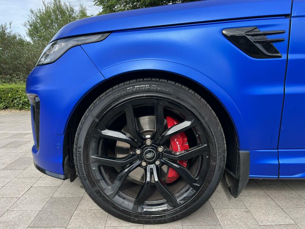 Land Rover Range Rover Sport 5.0 P575 V8 Svr 4Wd Euro 6 Ss Blue #4