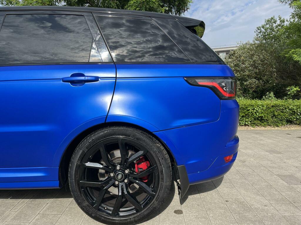 Land Rover Range Rover Sport 5.0 P575 V8 Svr 4Wd Euro 6 Ss Blue #5