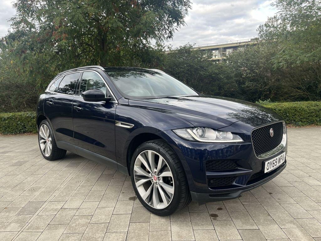 Jaguar F-Pace 2.0 D240 Portfolio Awd Euro 6 Ss Blue #4