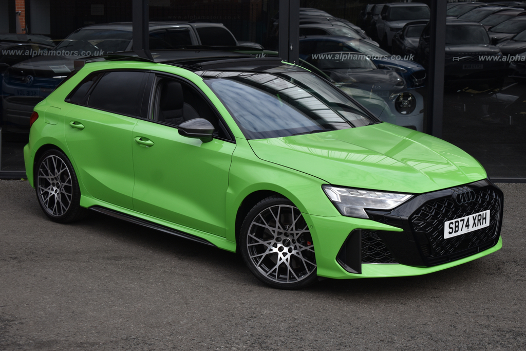 Audi RS3 2.5 Tfsi Carbon Vorsprung Sportback S T Green