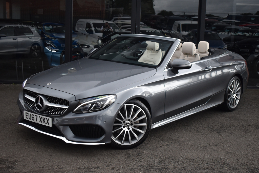 Mercedes-Benz C Class 2017 2.1 C250d Amg Line Premium Plus Saloon Silver #2