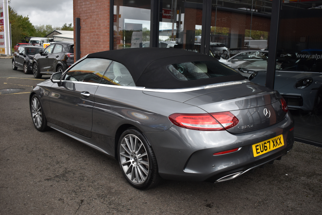 Mercedes-Benz C Class 2017 2.1 C250d Amg Line Premium Plus Saloon Silver #61