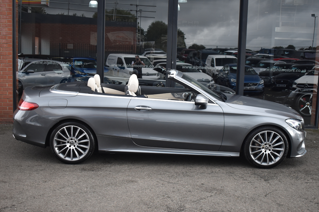 Mercedes-Benz C Class 2017 2.1 C250d Amg Line Premium Plus Saloon Silver #5