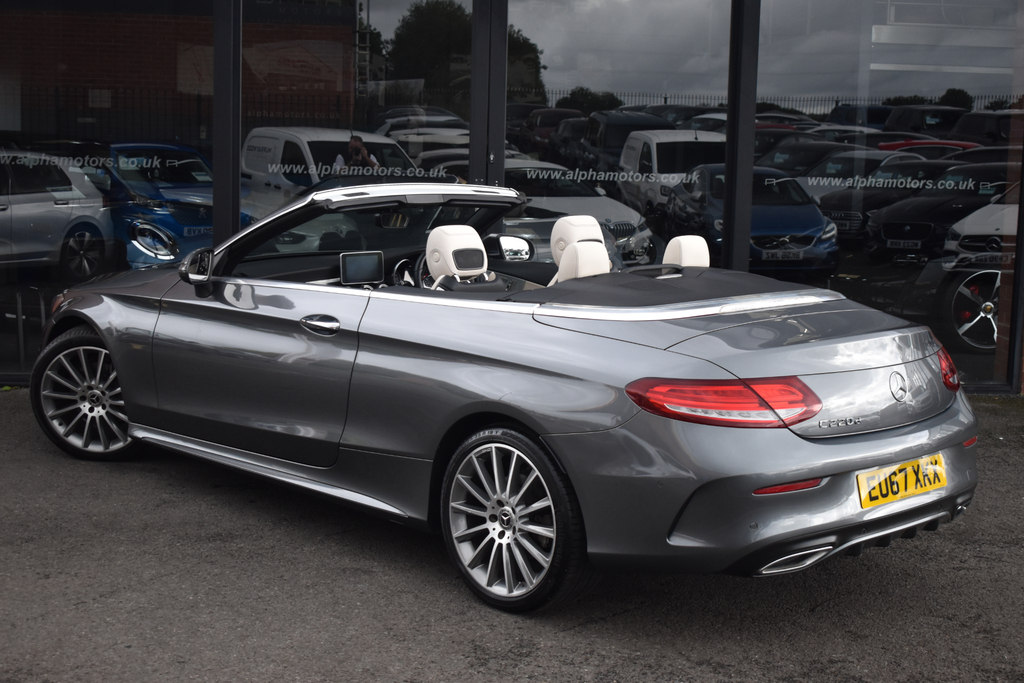 Mercedes-Benz C Class 2017 2.1 C250d Amg Line Premium Plus Saloon Silver #3