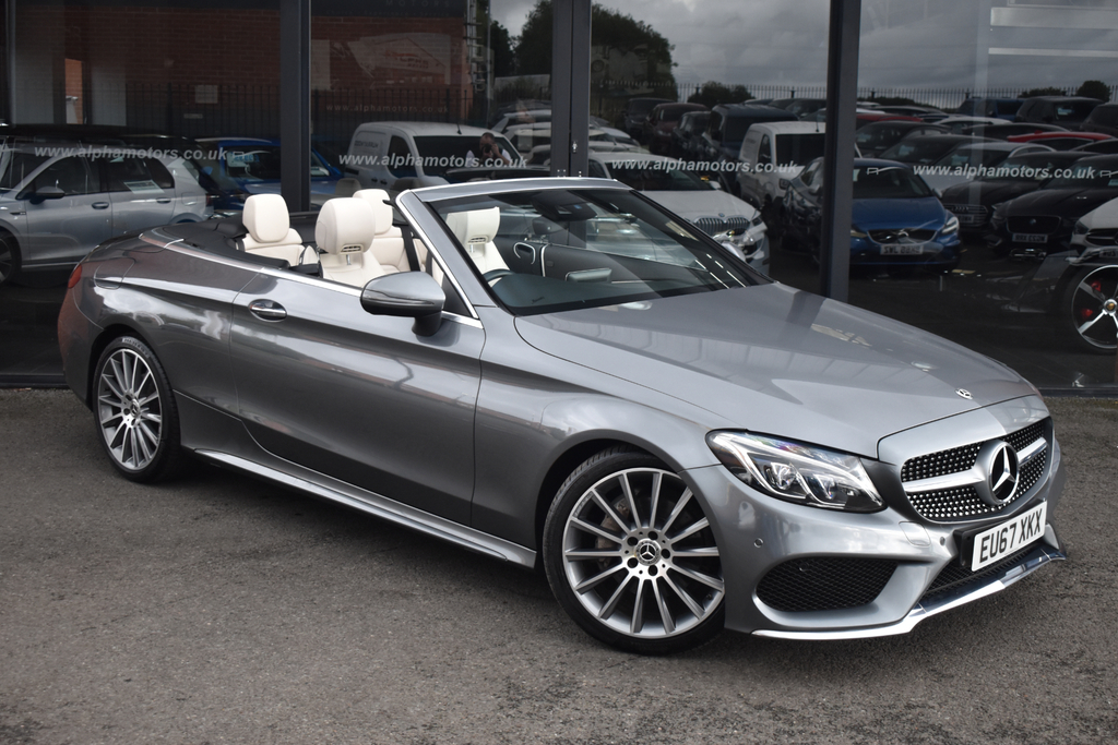 Mercedes-Benz C Class 2017 2.1 C250d Amg Line Premium Plus Saloon Silver #1