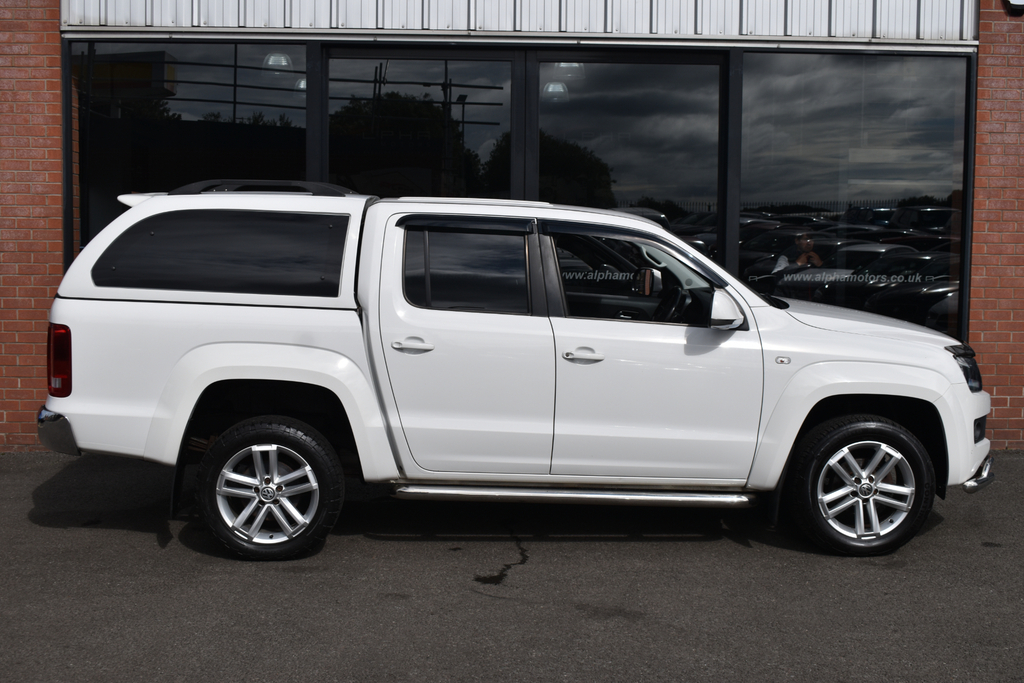 Volkswagen Amarok 2.0 Bitdi Bluemotion Tech Highline Pickup Double C White #5