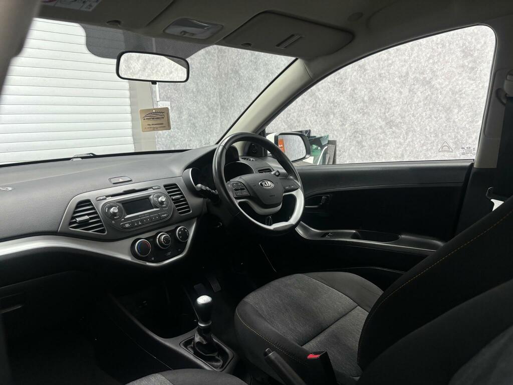 Kia Picanto 1.0 1 Air Euro 6 White #5