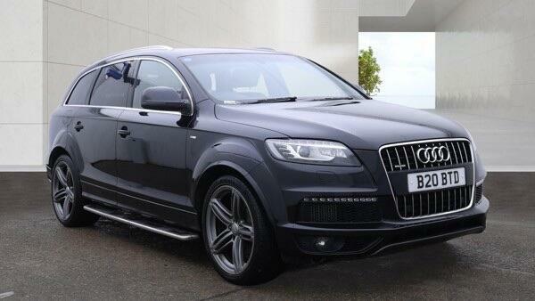 Audi Q7 S Line Plus Black #3