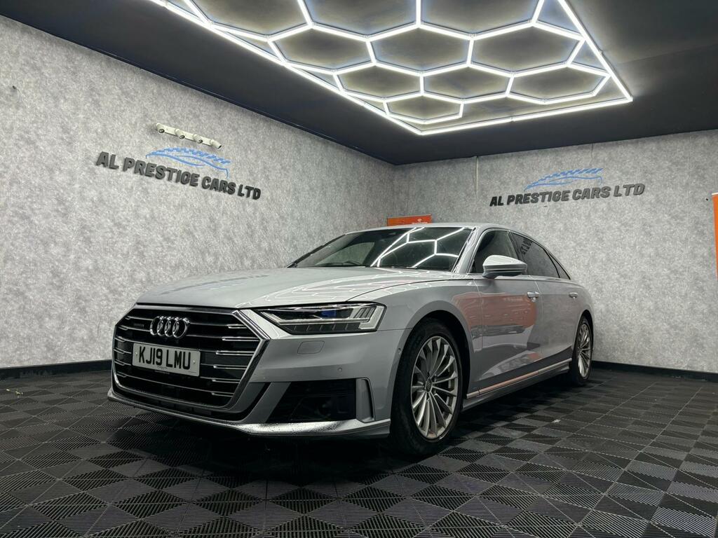 Audi A8 3.0 Tdi V6 50 S Line Tiptronic Quattro Euro 6 Ss Silver