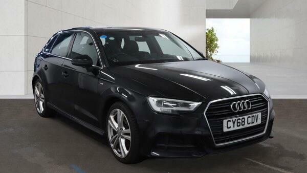 Audi A3 S Line Black #3