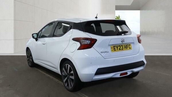 Nissan Micra Tekna White #6