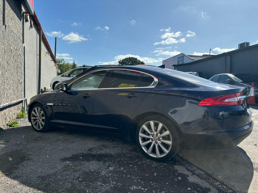 Jaguar XF Portfolio Blue #5