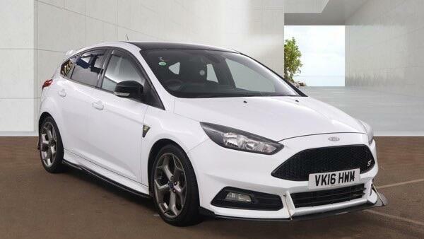 Ford Focus 2.0 Tdci St-2 Euro 6 Ss VK16HWM White #5