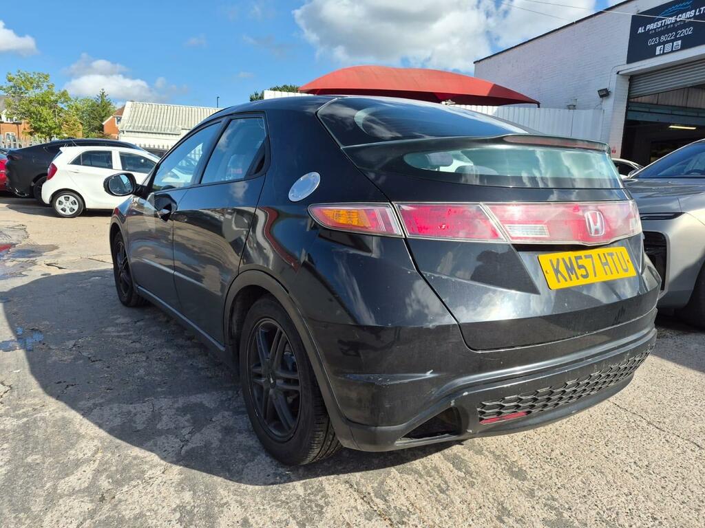 Honda Civic Se Black #6