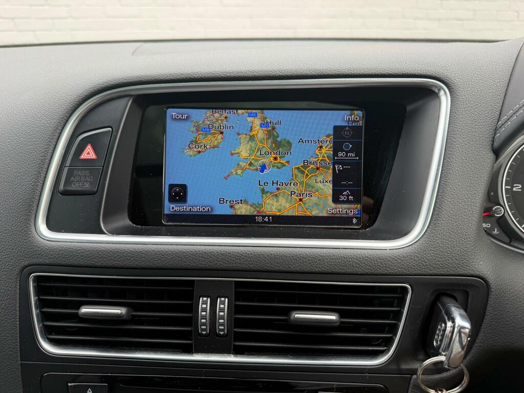 Audi Q5 2.0 Tdi S Line Plus Quattro Euro 5 Ss White #11