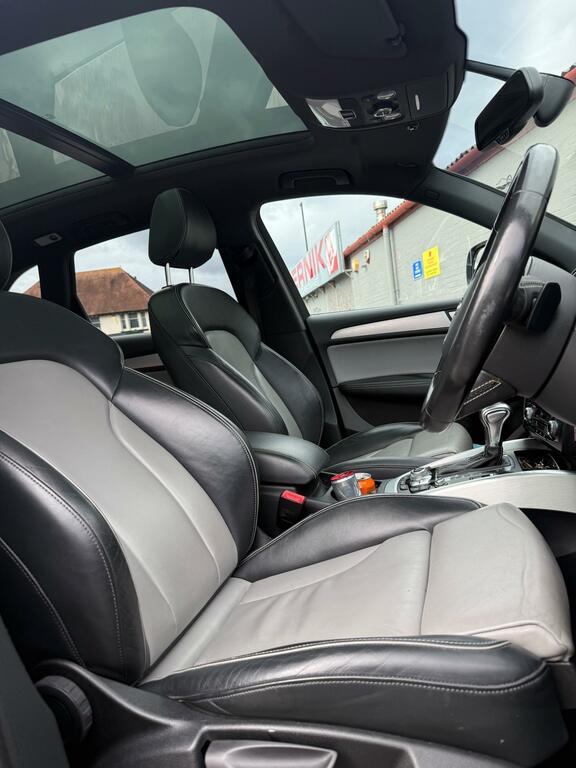 Audi Q5 2.0 Tdi S Line Plus Quattro Euro 5 Ss White #13