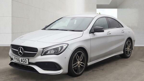 Mercedes-Benz CLA Class 2.1 Cla220d Amg Line Coupe 7G-dct 4Matic Euro 6 S Silver