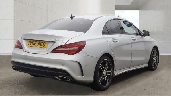 Mercedes-Benz CLA Class 2.1 Cla220d Amg Line Coupe 7G-dct 4Matic Euro 6 S Silver #2