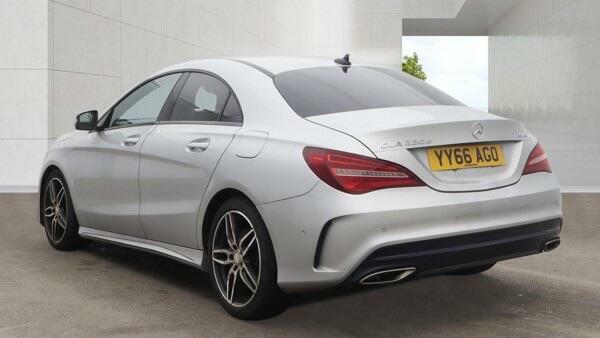 Mercedes-Benz CLA Class 2.1 Cla220d Amg Line Coupe 7G-dct 4Matic Euro 6 S Silver #6