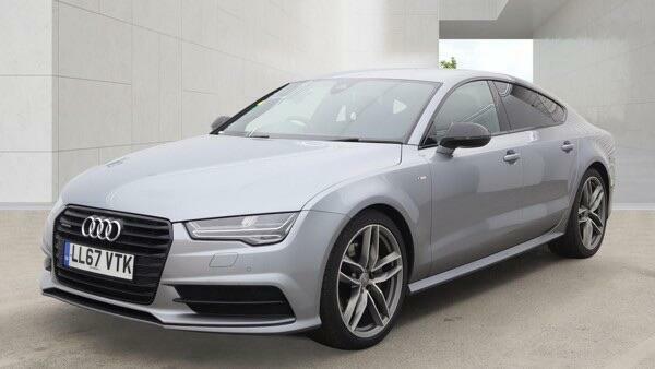 Audi A7 3.0 Tdi V6 Black Edition Sportback S Tronic Quattr Grey