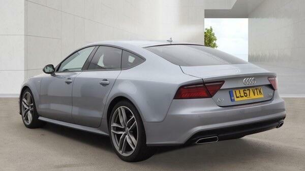 Audi A7 3.0 Tdi V6 Black Edition Sportback S Tronic Quattr Grey #6