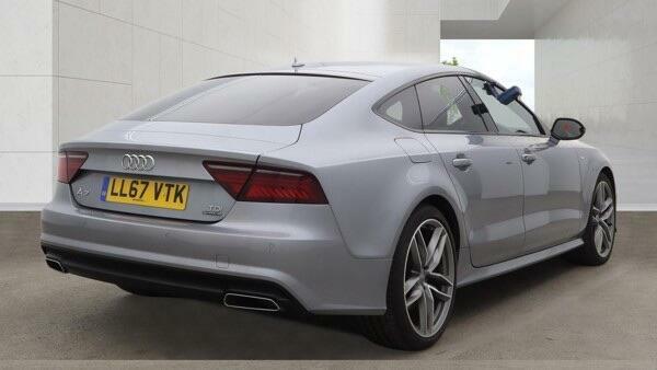 Audi A7 3.0 Tdi V6 Black Edition Sportback S Tronic Quattr Grey #2