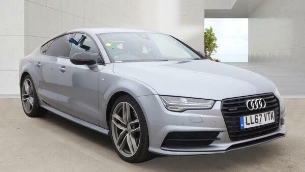 Audi A7 3.0 Tdi V6 Black Edition Sportback S Tronic Quattr Grey #5