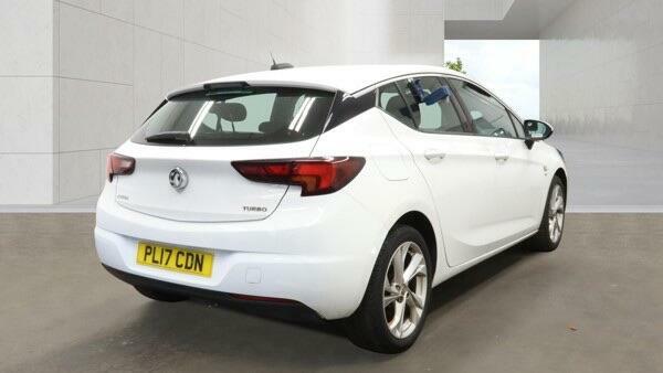 Vauxhall Astra Sri White #2