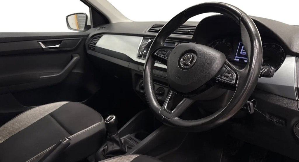 Skoda Fabia 1.0 Se Hatchback Euro 6 Ss 7 White #5