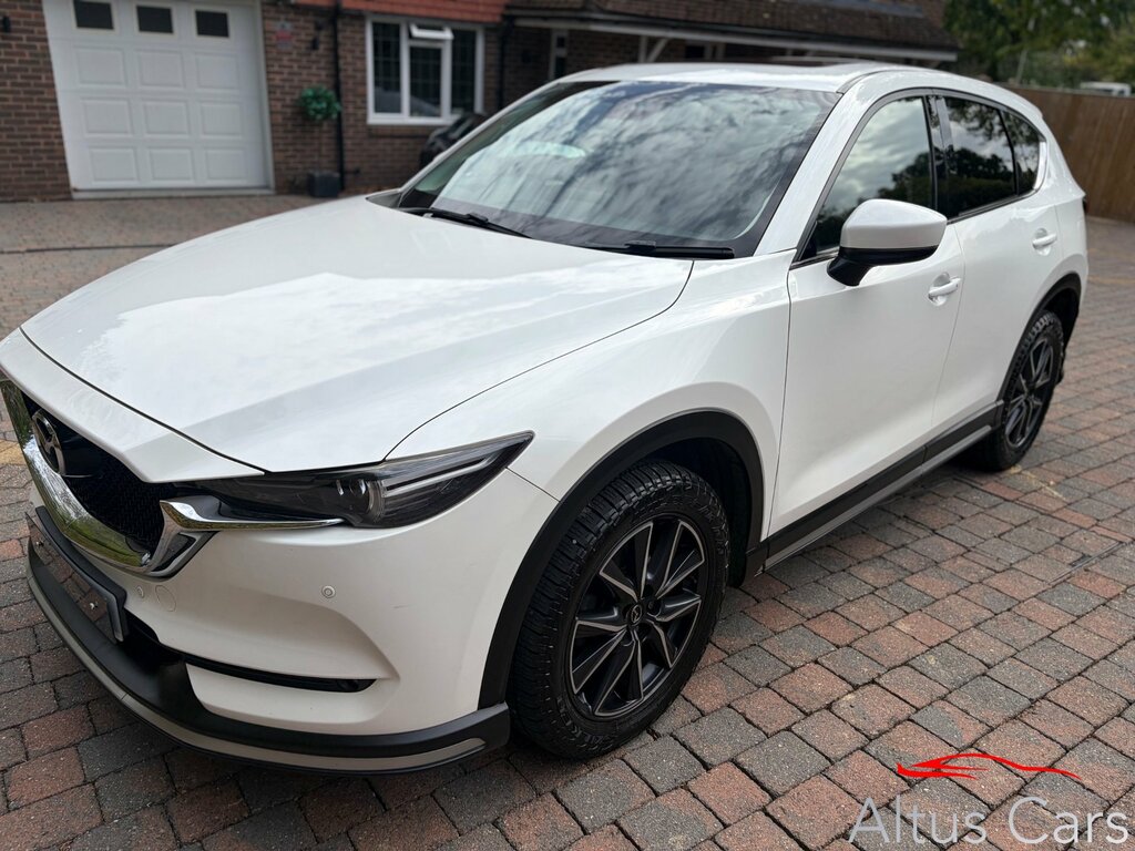 Mazda CX-5 2.2 Skyactiv-d Sport Nav Suv 4Wd E White #5