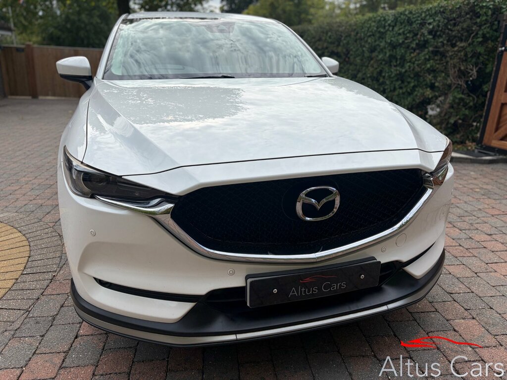 Mazda CX-5 2.2 Skyactiv-d Sport Nav Suv 4Wd E White #4